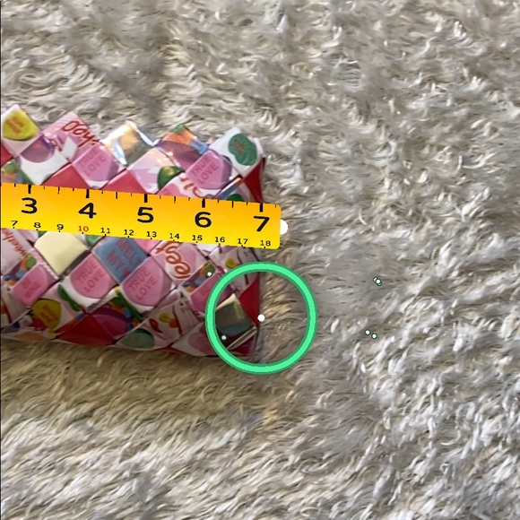 Nahui Ollin Sweethearts Wrapper Wristlet - Picture 2 of 6